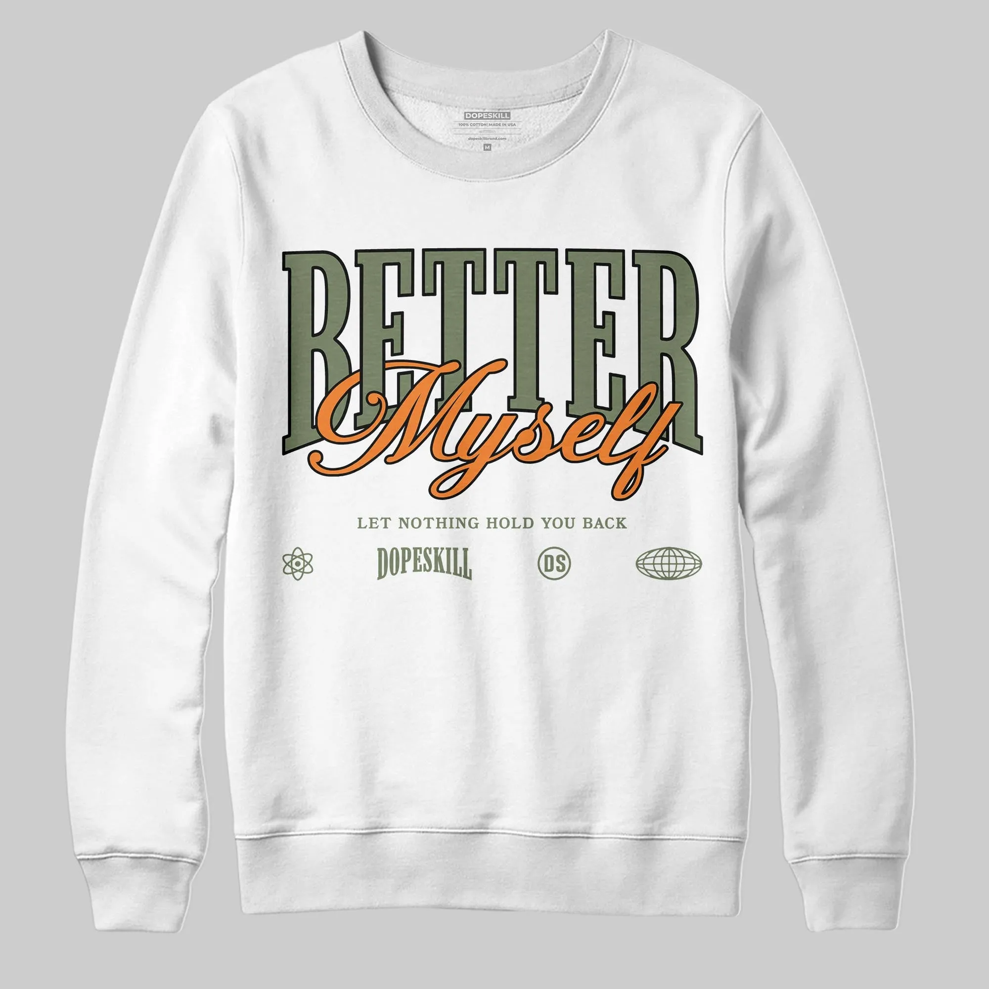 Undefeated x 4s OG DopeSkill Sweatshirt Better Myself Graphic sold by DopeSkill product image thumbnail 2