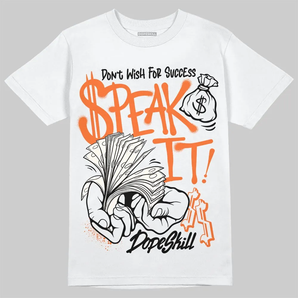Shattered Backboard 1s DopeSkill T-Shirt Speak It Graphic sold by DopeSkill product image thumbnail 2