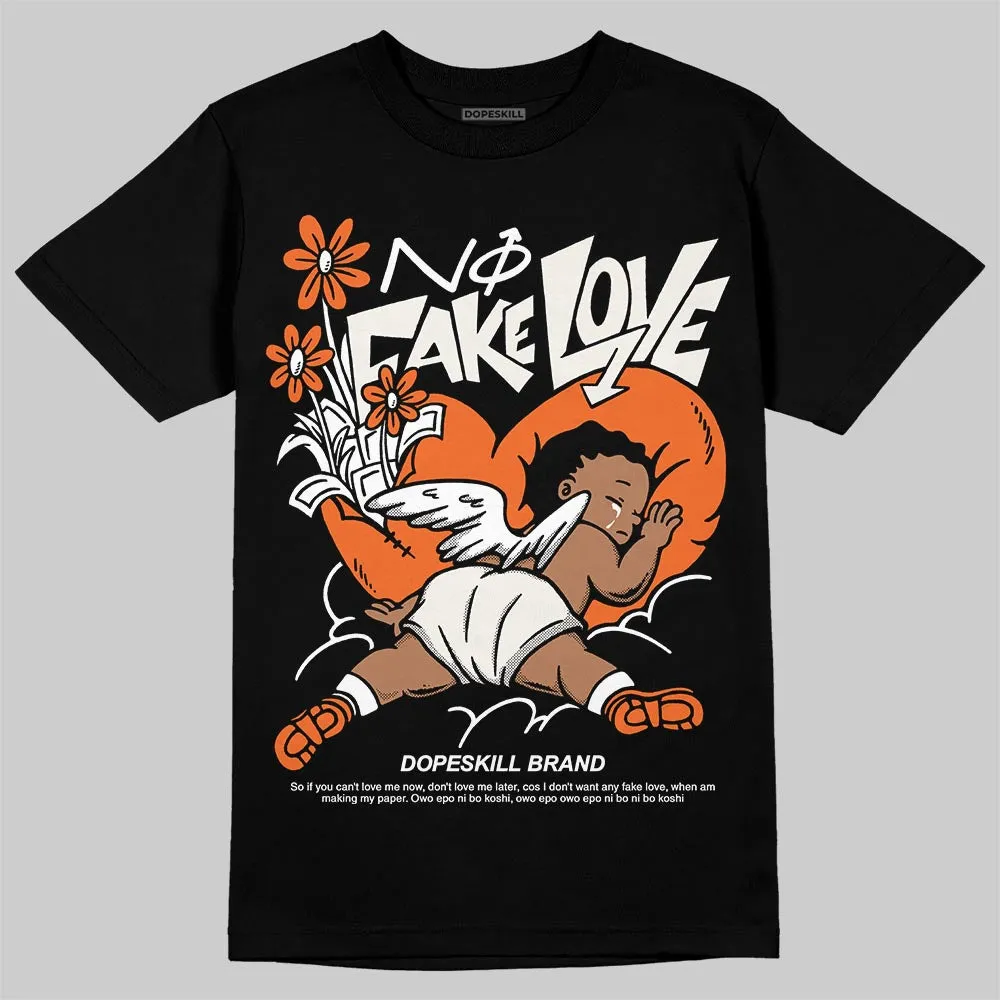 Shattered Backboard 1s DopeSkill T-Shirt No Fake Love Graphic sold by DopeSkill