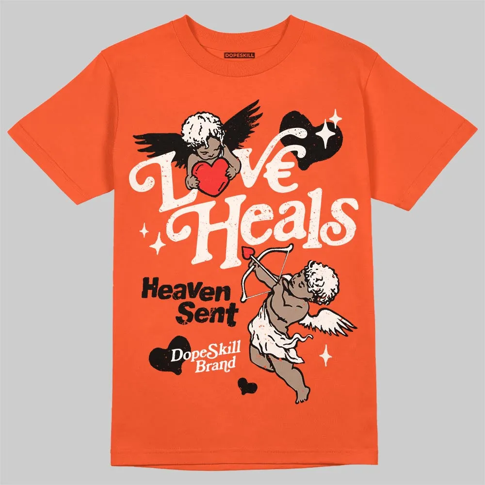 Shattered Backboard 1s DopeSkill T-Shirt New Love Heals Graphic sold by DopeSkill product image thumbnail 3