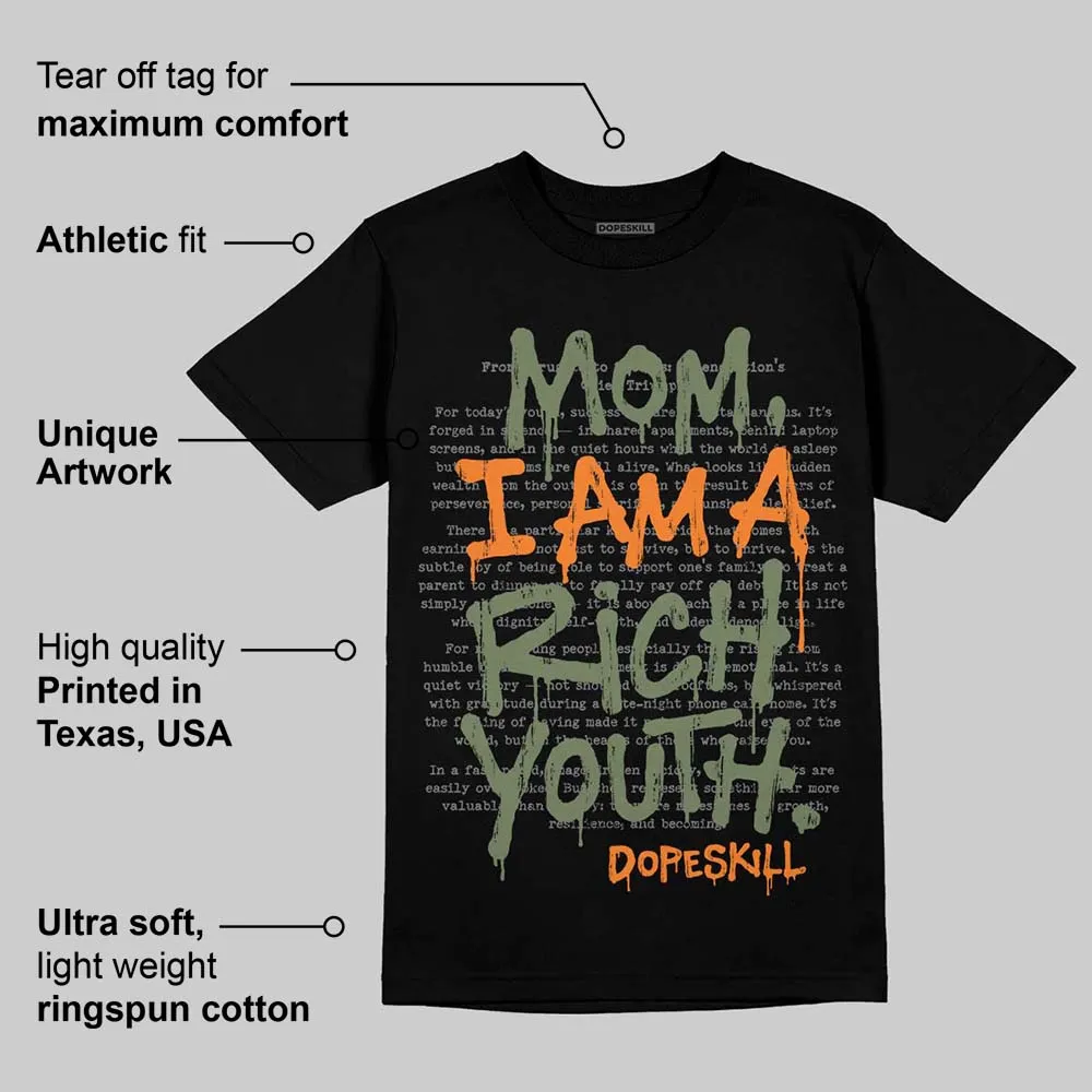 Undefeated x 4s OG DopeSkill T-Shirt Mom, I Am A Rich Youth Graphic sold by DopeSkill product image thumbnail 4