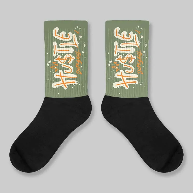 Undefeated x 4s OG DopeSkill Sublimated Sock Hustle Graphic sold by DopeSkill