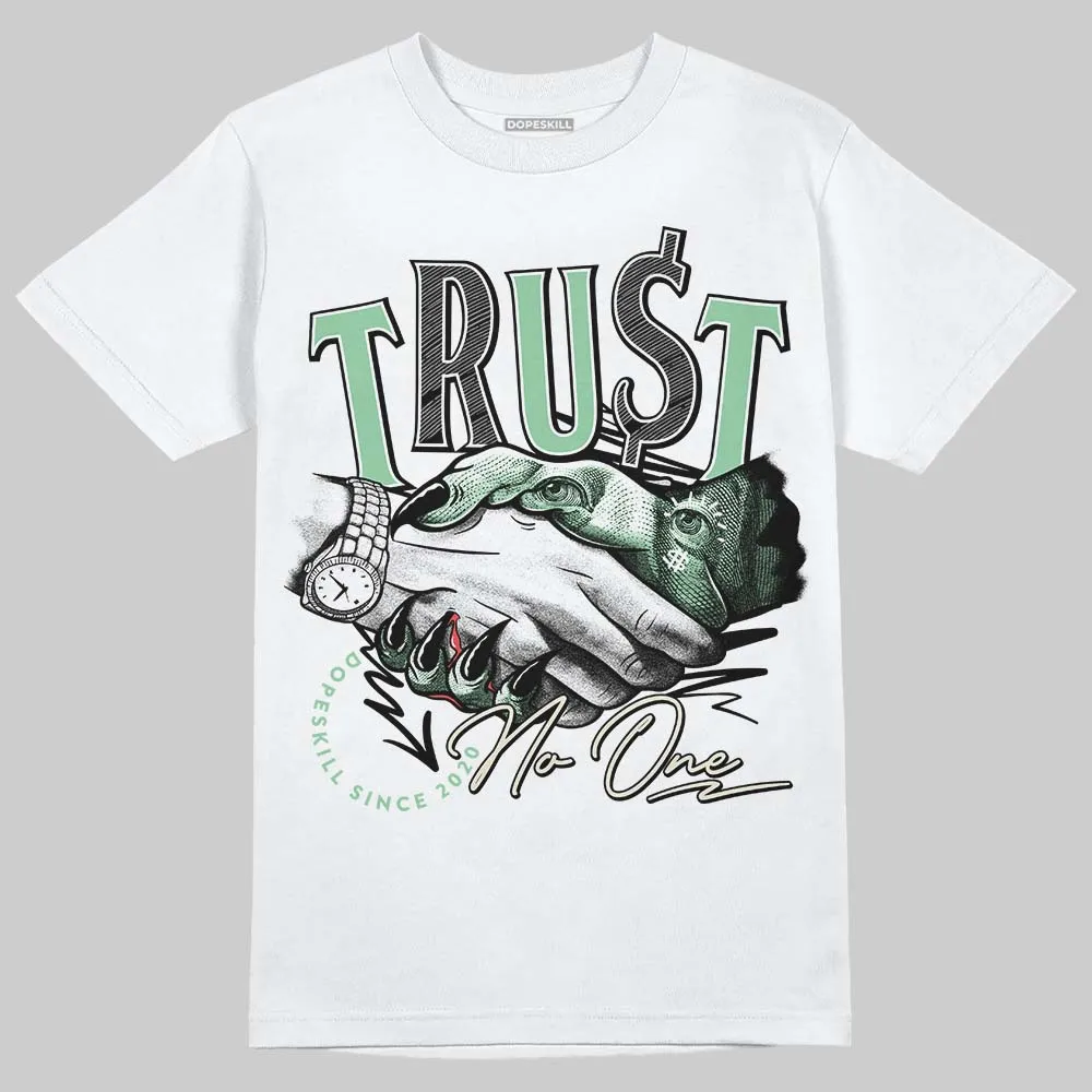 Kayano 12.1 White/Menthol DopeSkill T-Shirt Trust No One Graphic sold by DopeSkill product image thumbnail 2
