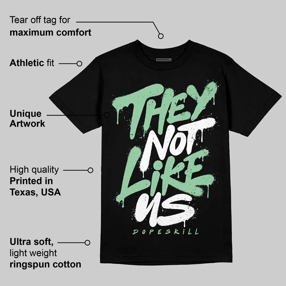 Kayano 12.1 White/Menthol DopeSkill T-Shirt They Not Like Us Graphic sold by DopeSkill product image thumbnail 3