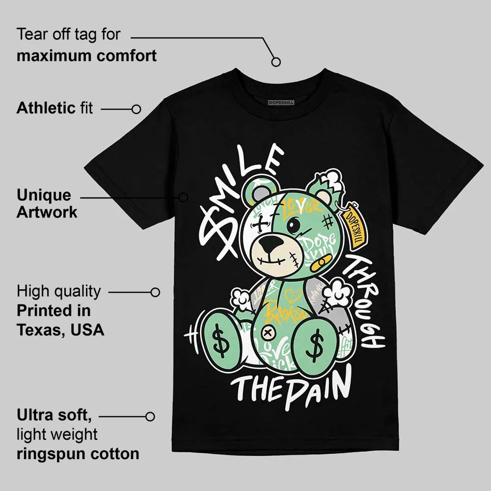Kayano 12.1 White/Menthol DopeSkill T-Shirt Smile Through The Pain Graphic sold by DopeSkill product image thumbnail 3