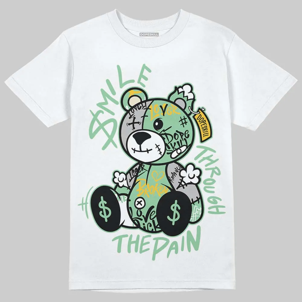 Kayano 12.1 White/Menthol DopeSkill T-Shirt Smile Through The Pain Graphic sold by DopeSkill product image thumbnail 2