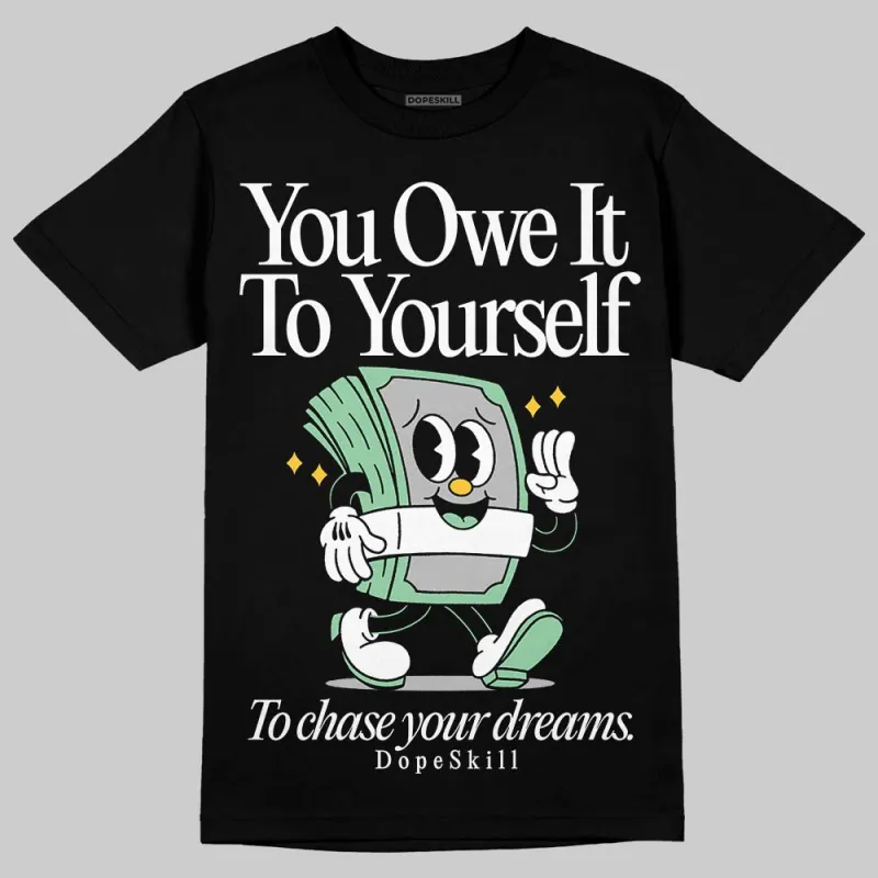 Kayano 12.1 White/Menthol DopeSkill T-Shirt Owe It To Yourself Graphic sold by DopeSkill