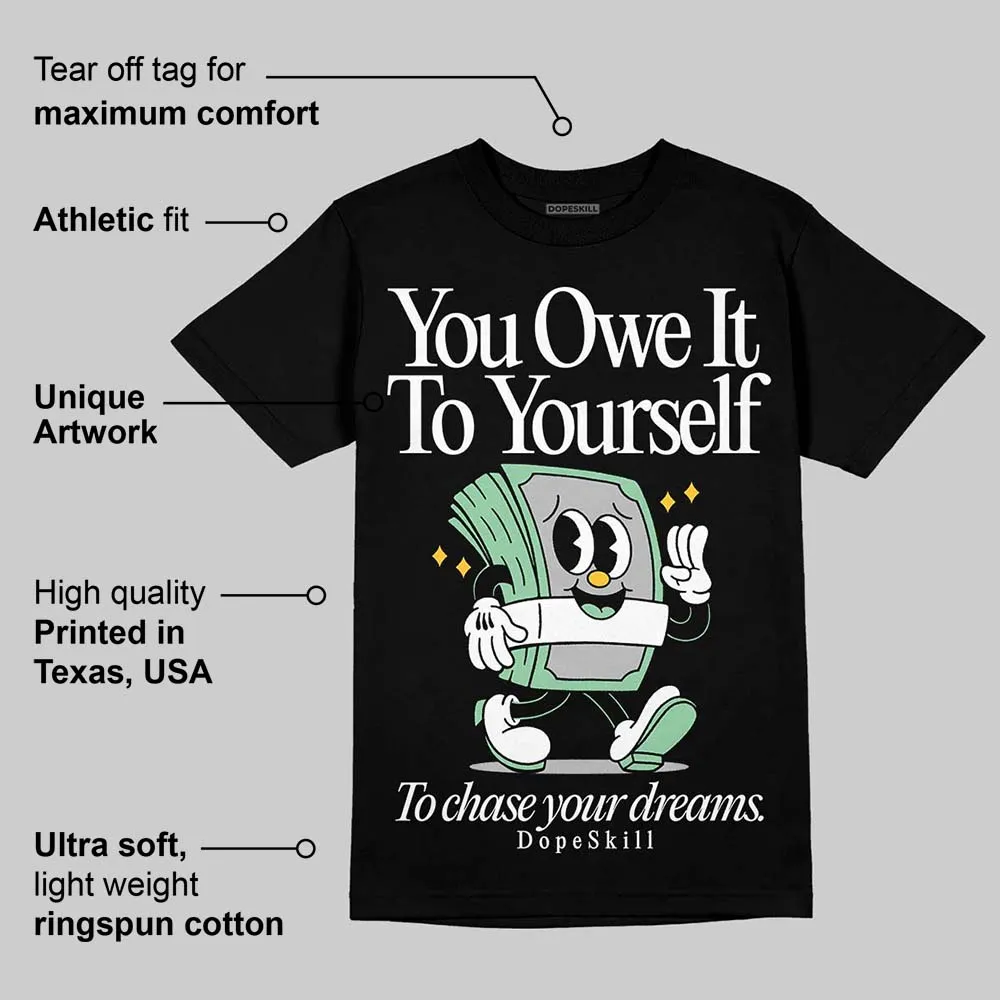 Kayano 12.1 White/Menthol DopeSkill T-Shirt Owe It To Yourself Graphic sold by DopeSkill product image thumbnail 3