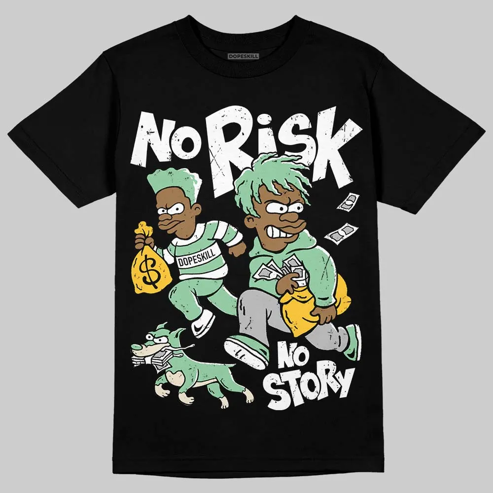 Kayano 12.1 White/Menthol DopeSkill T-Shirt No Risk No Story Graphic sold by DopeSkill