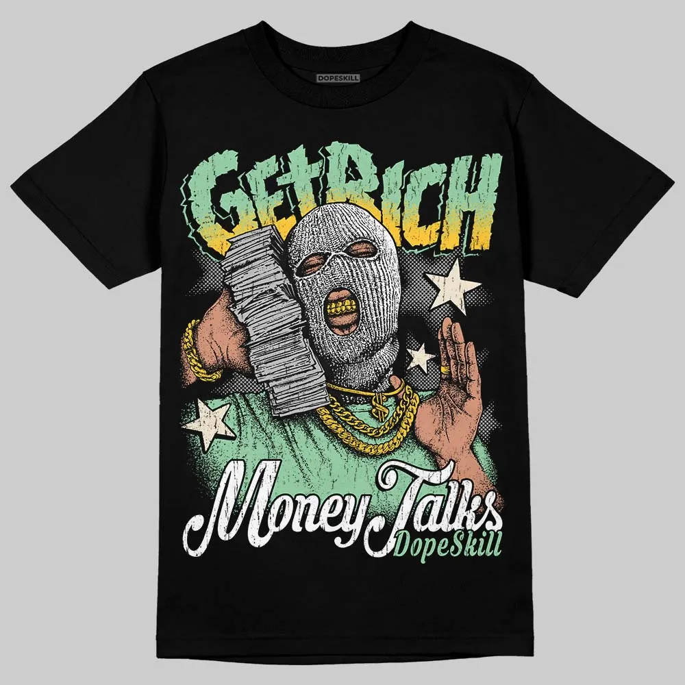 Kayano 12.1 White/Menthol DopeSkill T-Shirt Get Rich Graphic sold by DopeSkill