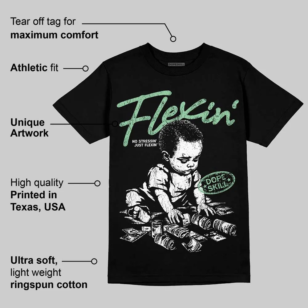 Kayano 12.1 White/Menthol DopeSkill T-Shirt Flexin' Graphic sold by DopeSkill product image thumbnail 3