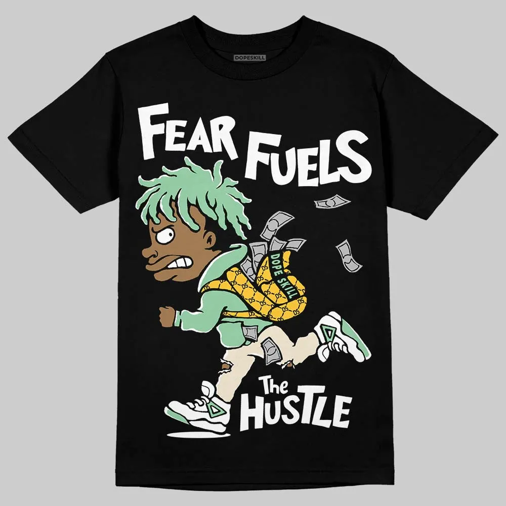 Kayano 12.1 White/Menthol DopeSkill T-Shirt Fear Fuels The Hustle Graphic sold by DopeSkill