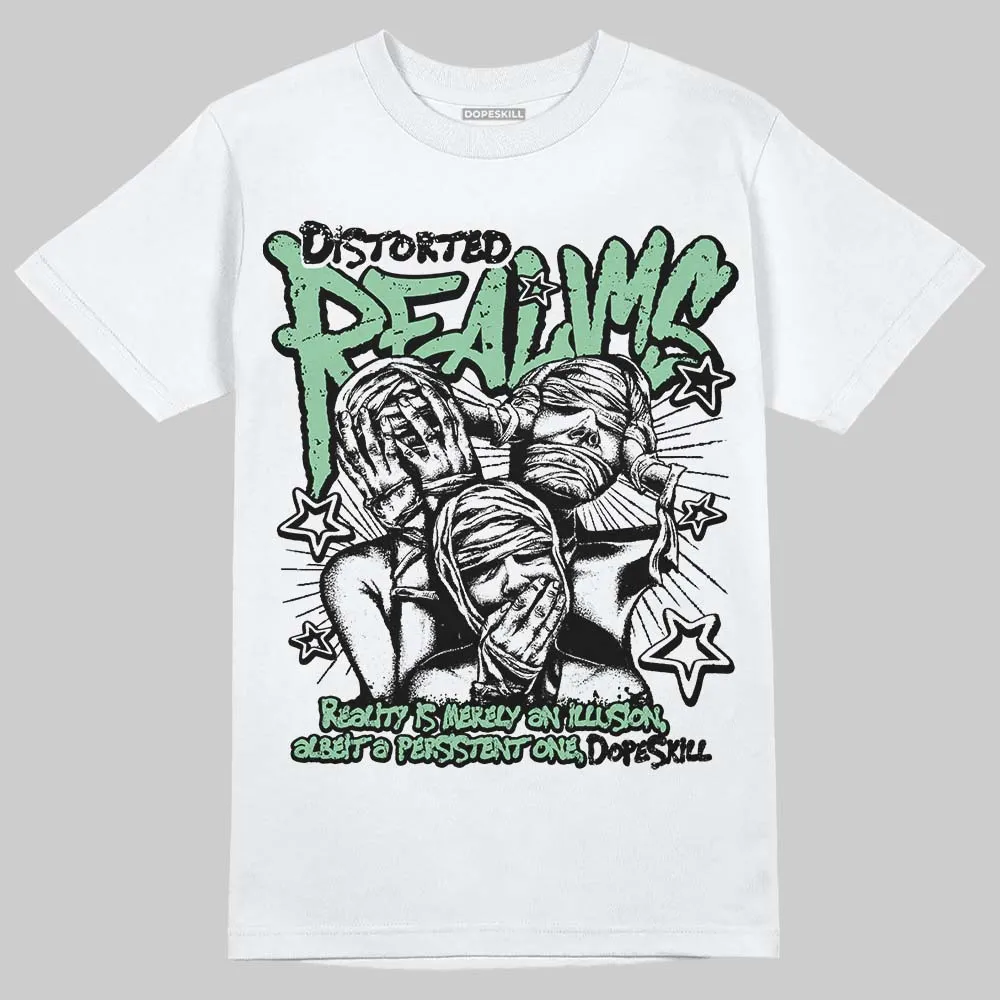 Kayano 12.1 White/Menthol DopeSkill T-Shirt Distorted Realms Graphic sold by DopeSkill product image thumbnail 2