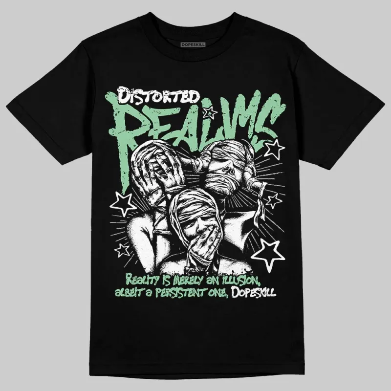 Kayano 12.1 White/Menthol DopeSkill T-Shirt Distorted Realms Graphic sold by DopeSkill