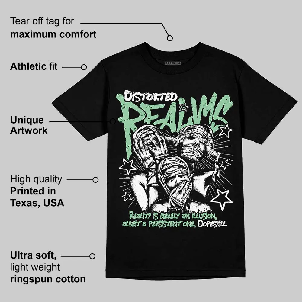 Kayano 12.1 White/Menthol DopeSkill T-Shirt Distorted Realms Graphic sold by DopeSkill product image thumbnail 3
