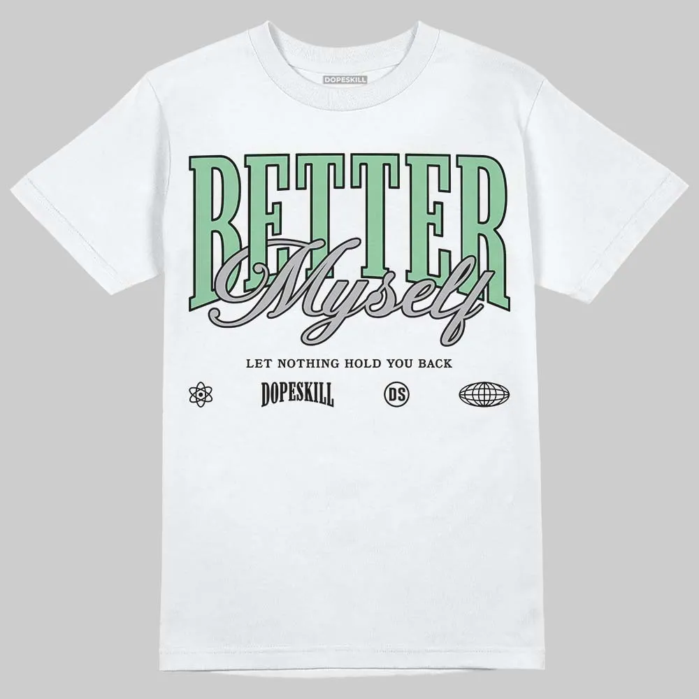 Kayano 12.1 White/Menthol DopeSkill T-Shirt Better Myself Graphic sold by DopeSkill product image thumbnail 2