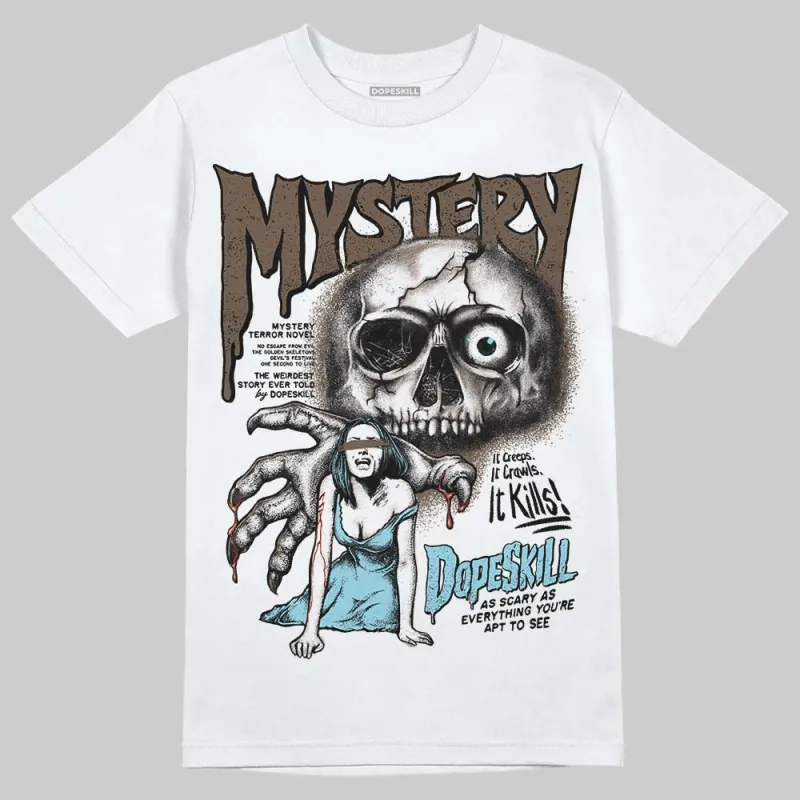 Kayano 12.1 Cream/Stillwater DopeSkill T-Shirt Mystery Ghostly Grasp Graphic sold by DopeSkill