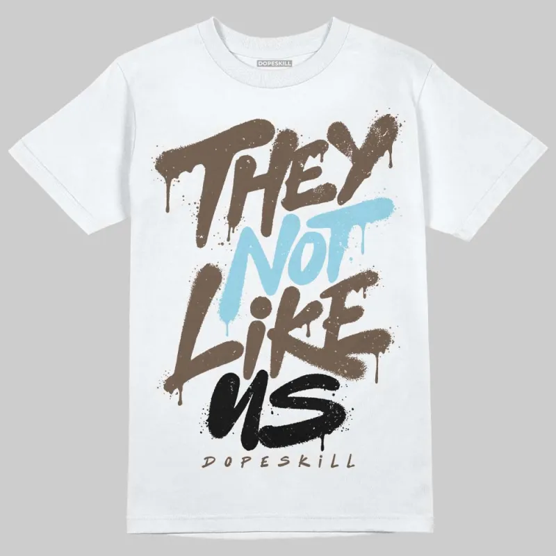 Kayano 12.1 Cream/Stillwater DopeSkill T-Shirt They Not Like Us Graphic sold by DopeSkill