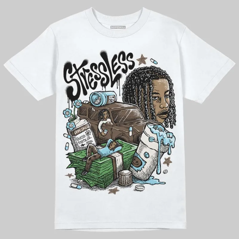 Kayano 12.1 Cream/Stillwater DopeSkill T-Shirt Stressless Graphic sold by DopeSkill