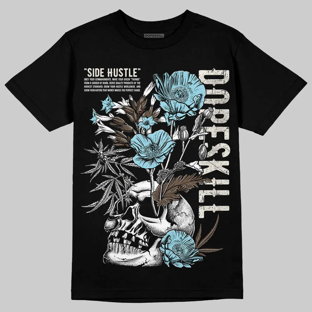 Kayano 12.1 Cream/Stillwater DopeSkill T-Shirt Side Hustle Graphic sold by DopeSkill product image thumbnail 2