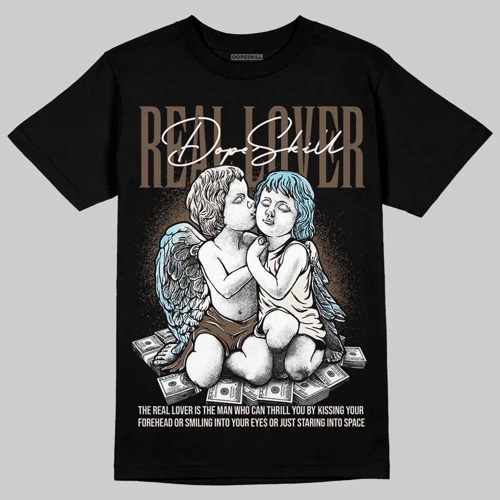 Kayano 12.1 Cream/Stillwater DopeSkill T-Shirt Real Lover Graphic sold by DopeSkill product image thumbnail 2