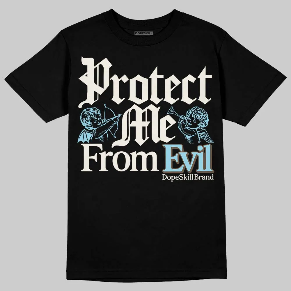 Kayano 12.1 Cream/Stillwater DopeSkill T-Shirt Protect Me From Evil Graphic sold by DopeSkill product image thumbnail 2
