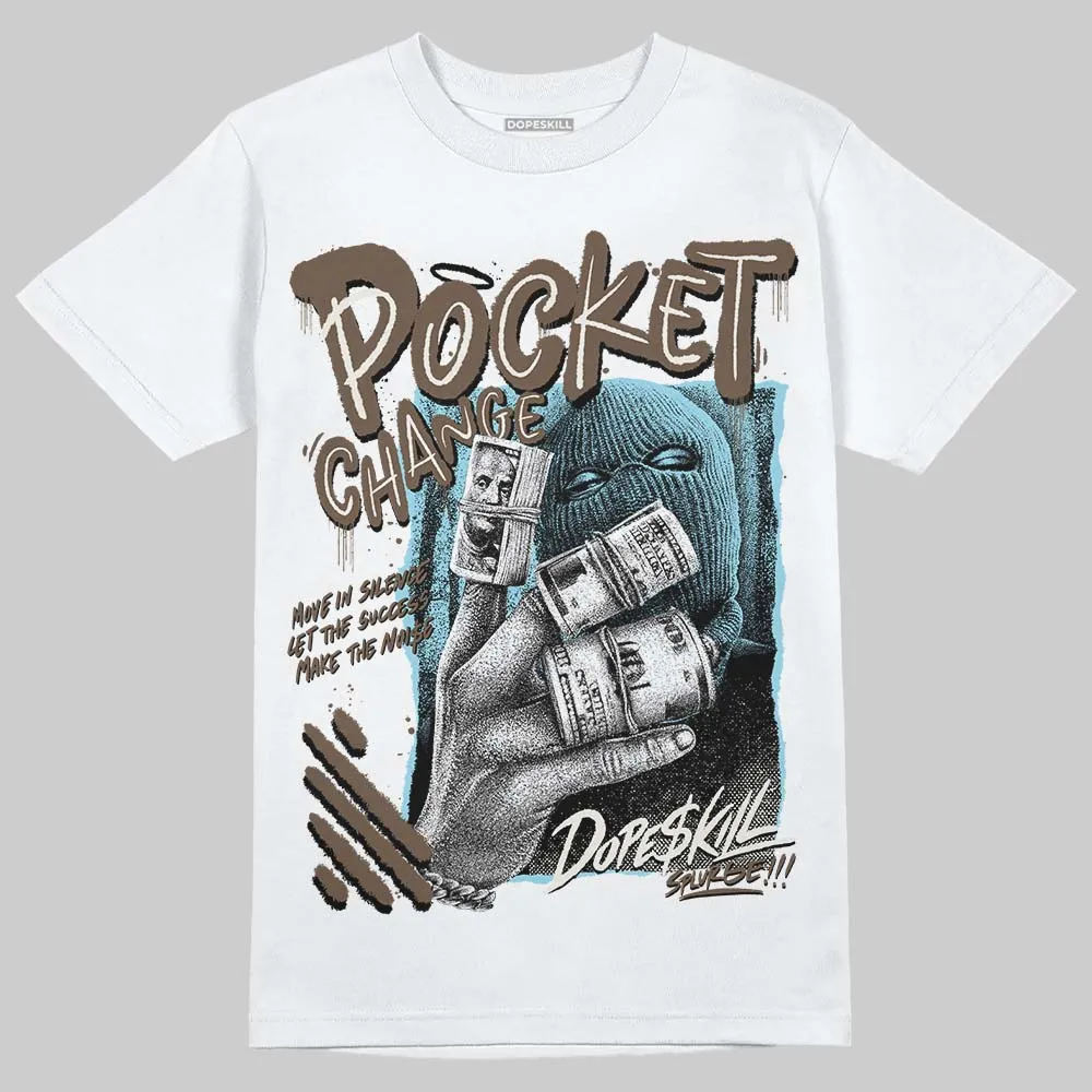 Kayano 12.1 Cream/Stillwater DopeSkill T-Shirt Pocket Change Graphic sold by DopeSkill