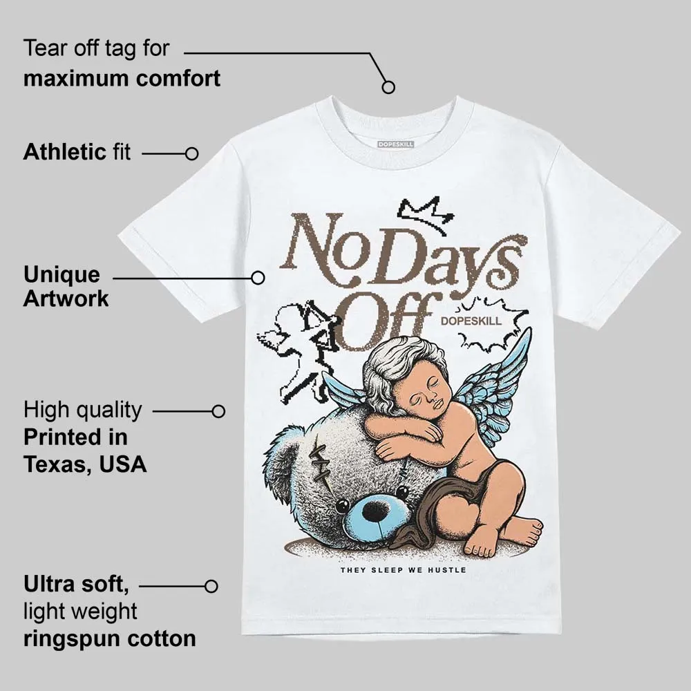 Kayano 12.1 Cream/Stillwater DopeSkill T-Shirt New No Days Off Graphic sold by DopeSkill product image thumbnail 3