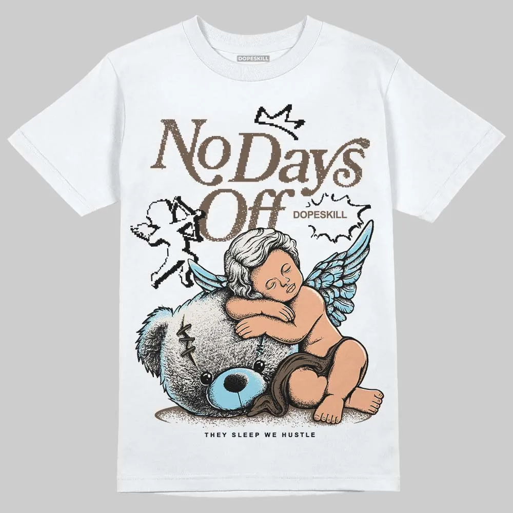 Kayano 12.1 Cream/Stillwater DopeSkill T-Shirt New No Days Off Graphic sold by DopeSkill