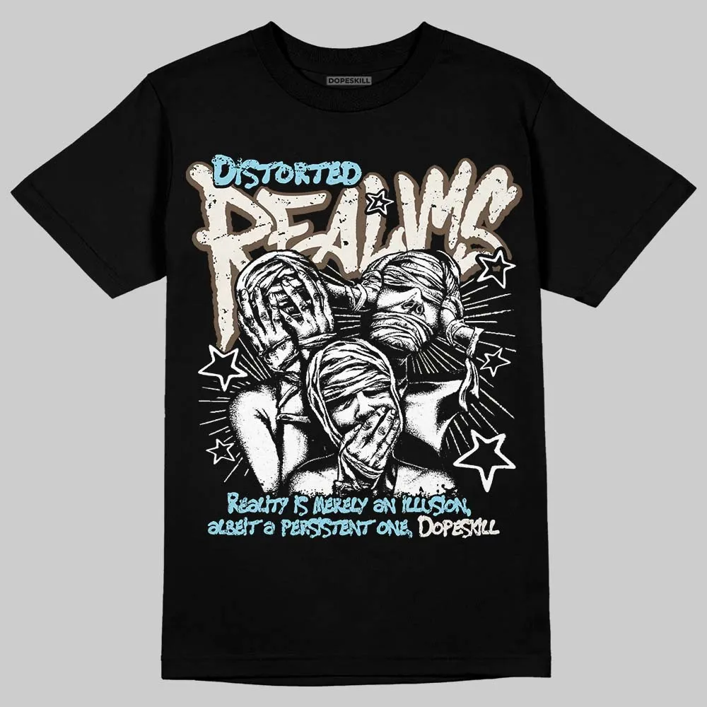 Kayano 12.1 Cream/Stillwater DopeSkill T-Shirt Distorted Realms Graphic sold by DopeSkill product image thumbnail 2