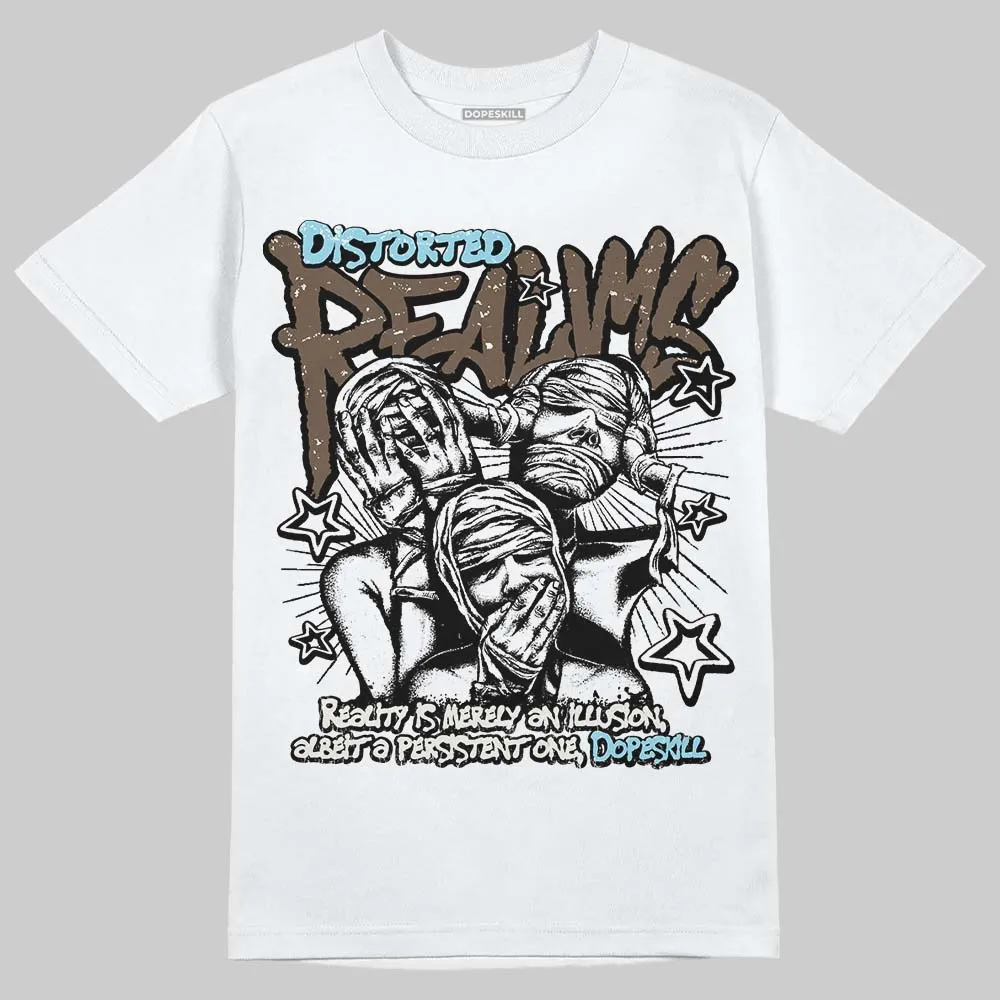 Kayano 12.1 Cream/Stillwater DopeSkill T-Shirt Distorted Realms Graphic sold by DopeSkill