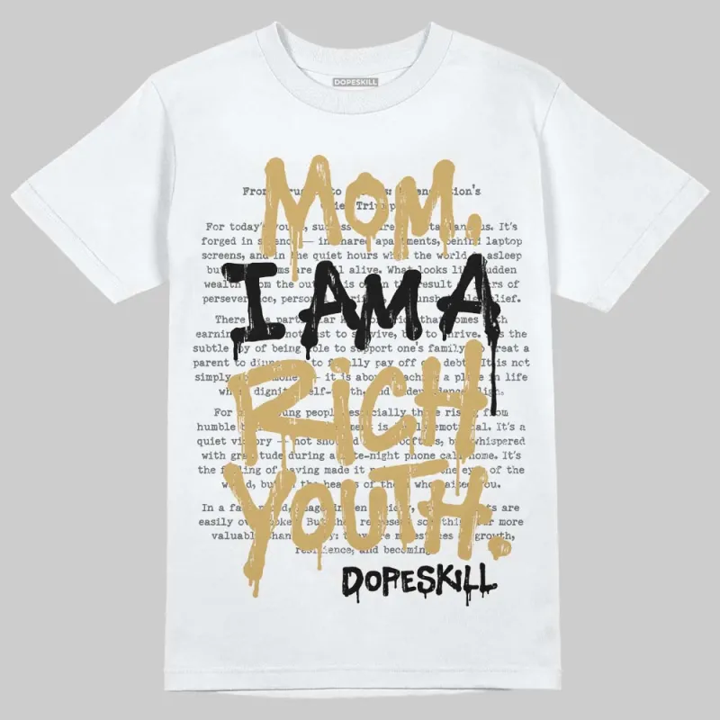 Pizza 4s DopeSkill T-Shirt Mom, I Am A Rich Youth Graphic sold by DopeSkill