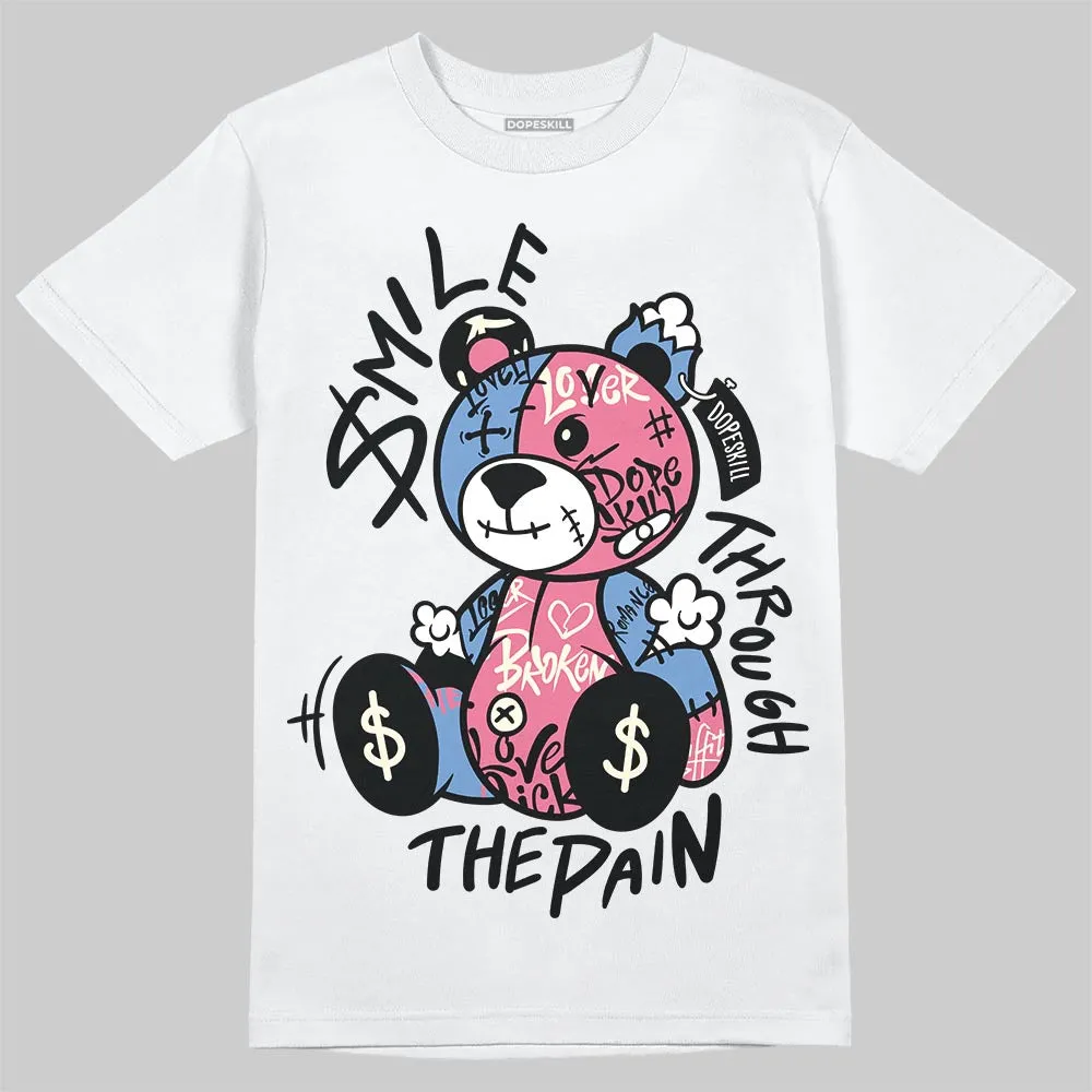“Self-Expression” 1s DopeSkill T-Shirt Smile Through The Pain Graphic sold by DopeSkill product image thumbnail 2