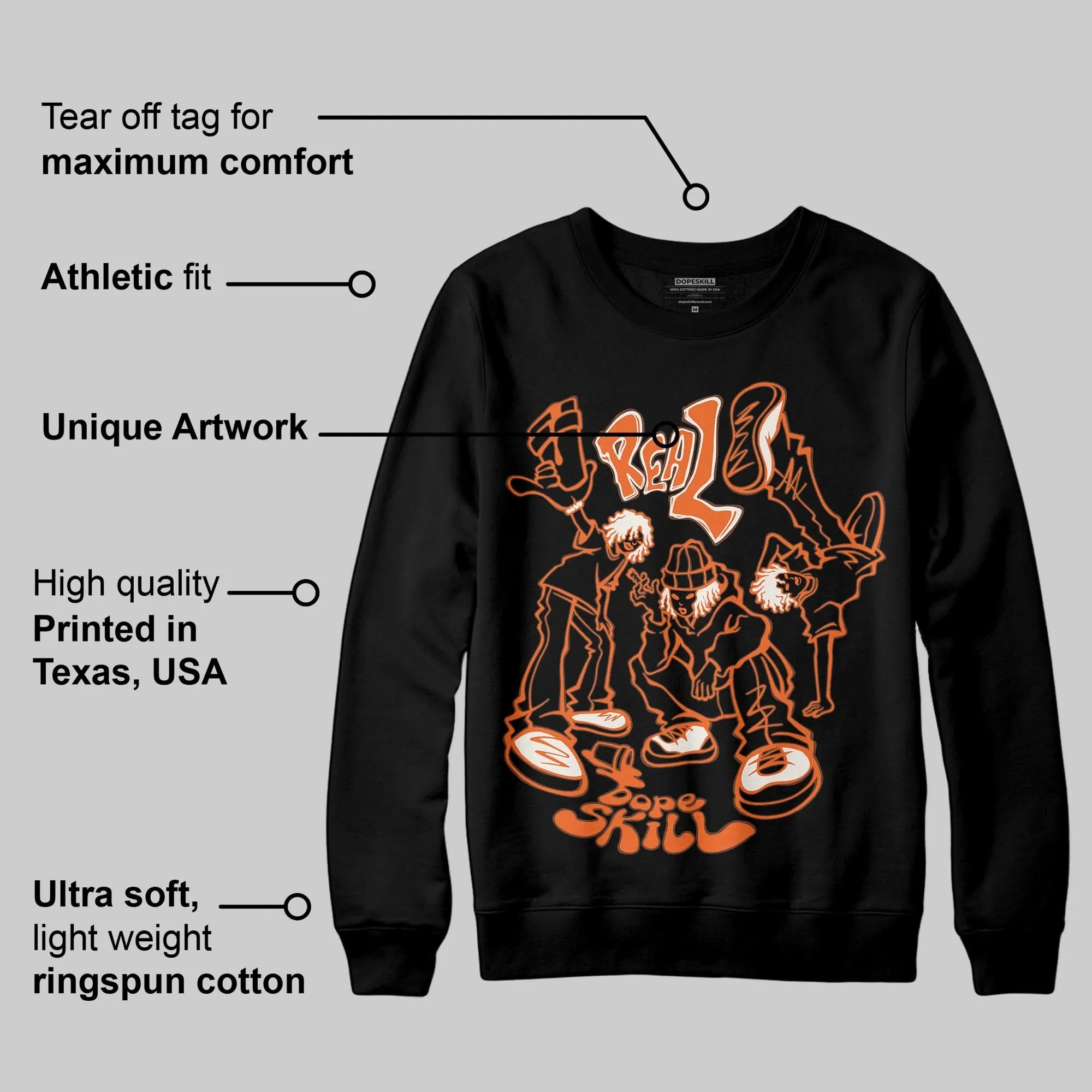 Shattered Backboard 1s DopeSkill Sweatshirt Real Y2K Players Graphic sold by DopeSkill product image thumbnail 3