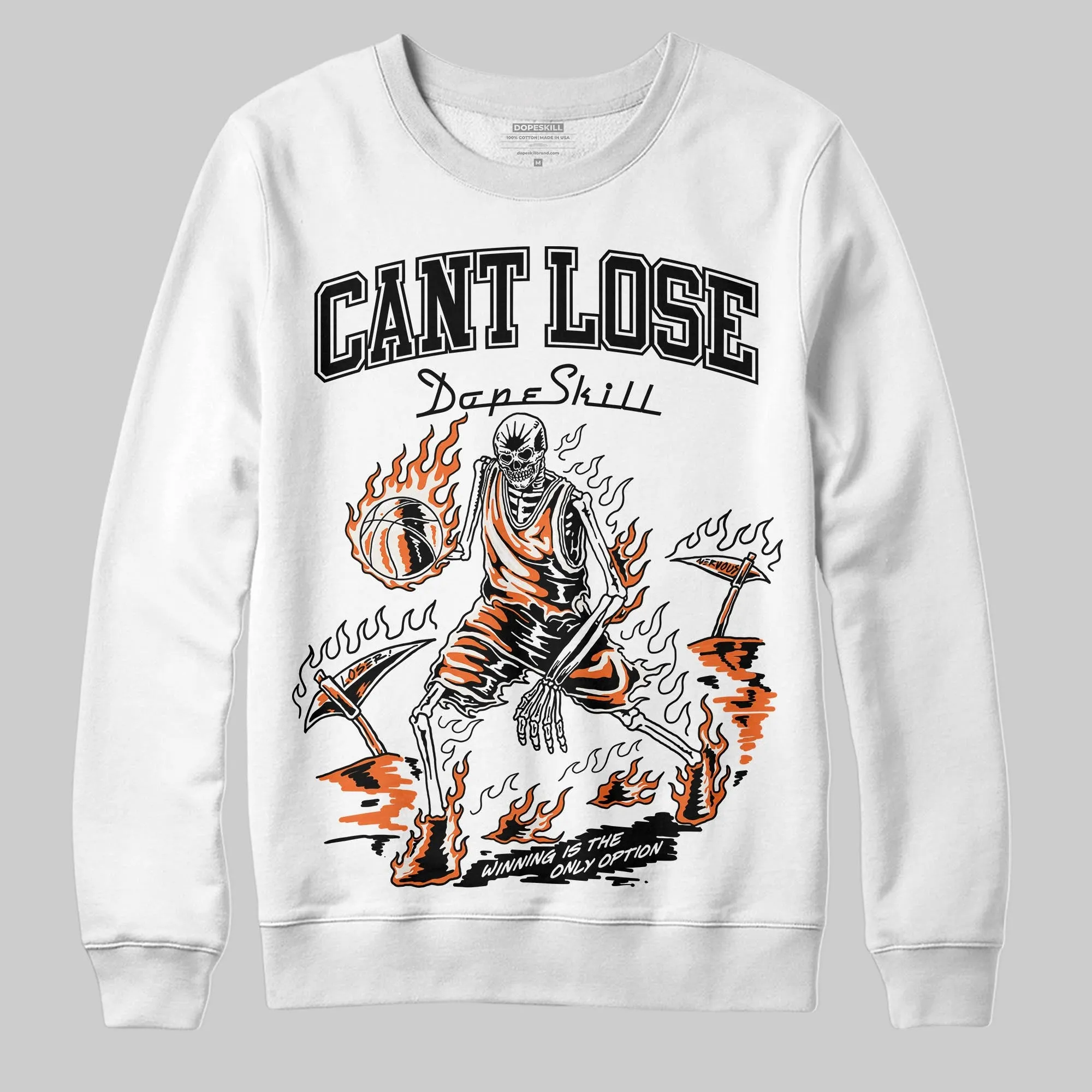 Shattered Backboard 1s DopeSkill Sweatshirt Cant Lose Graphic sold by DopeSkill product image thumbnail 2