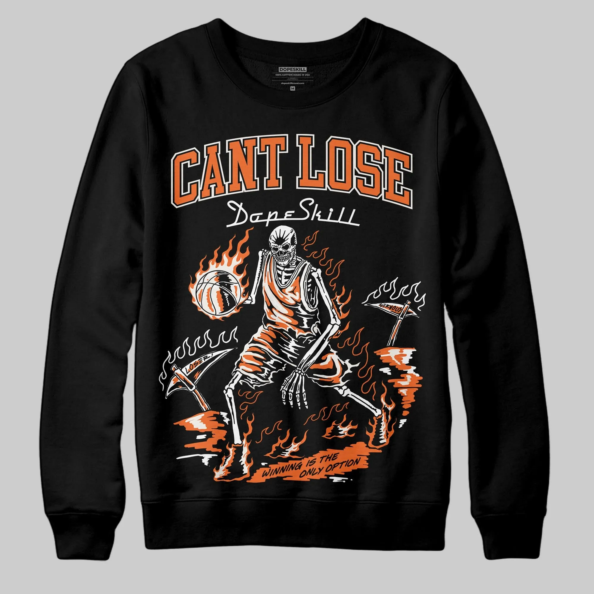 Shattered Backboard 1s DopeSkill Sweatshirt Cant Lose Graphic sold by DopeSkill