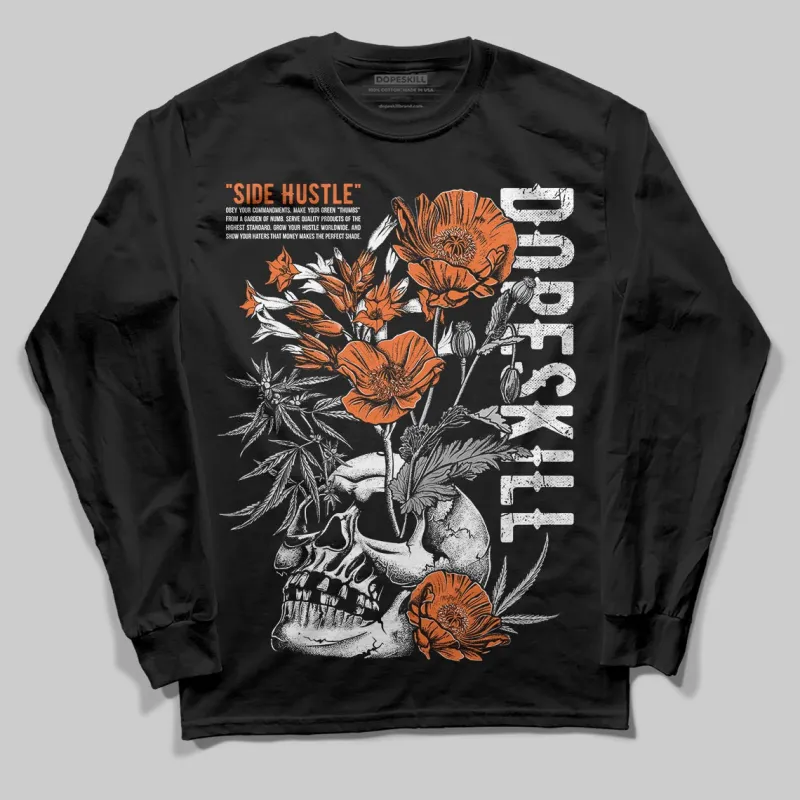 Shattered Backboard 1s DopeSkill Long Sleeve T-Shirt Side Hustle Graphic sold by DopeSkill