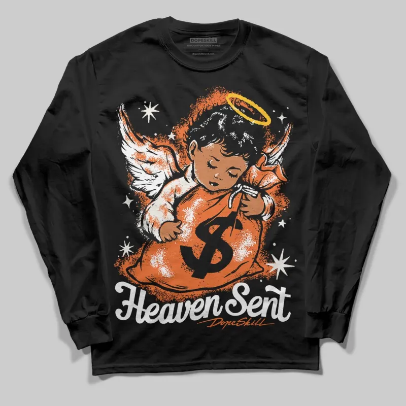 Shattered Backboard 1s DopeSkill Long Sleeve T-Shirt Heaven Sent Graphic sold by DopeSkill