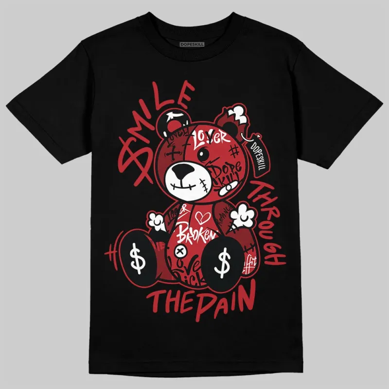 Foamposite One "Cough Drop" DopeSkill T-Shirt Smile Through The Pain Graphic sold by DopeSkill