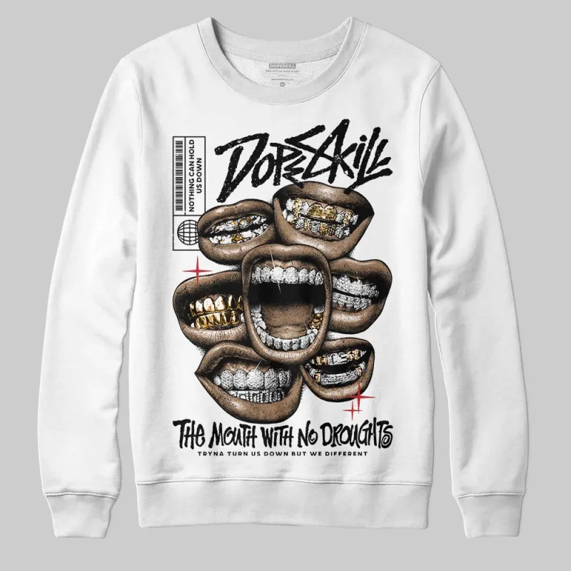 Nigel Sylvester x “Nitro” 1s DopeSkill Sweatshirt The Mouth With No Droughts Graphic sold by DopeSkill