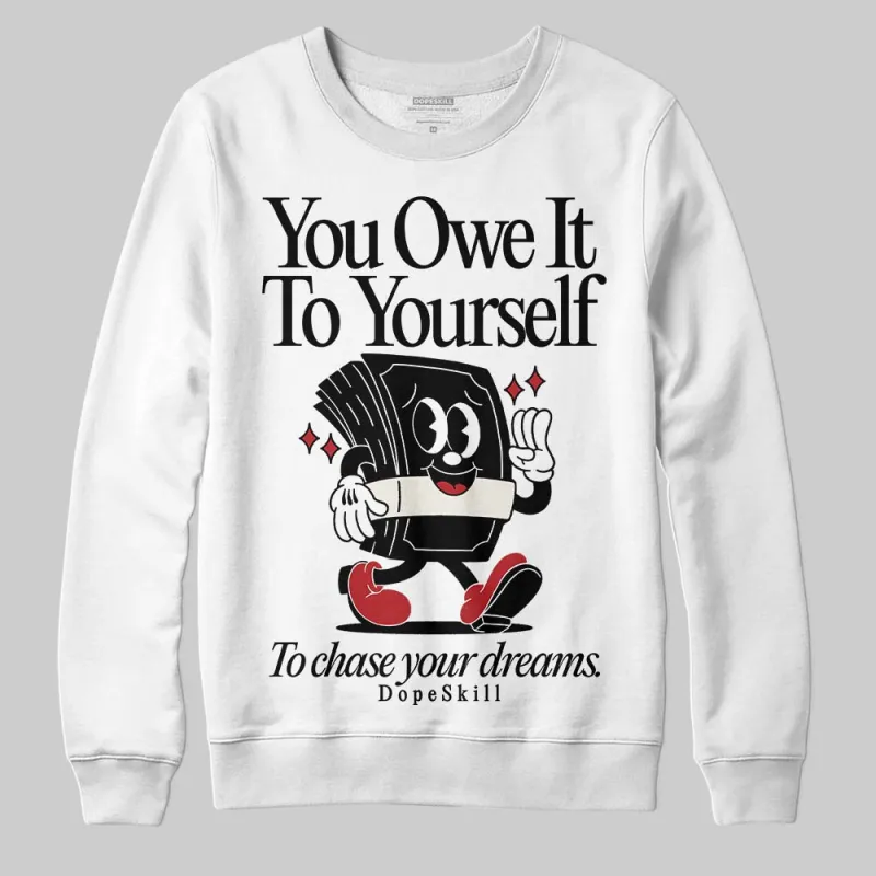 Nigel Sylvester x “Nitro” 1s DopeSkill Sweatshirt Owe It To Yourself Graphic sold by DopeSkill