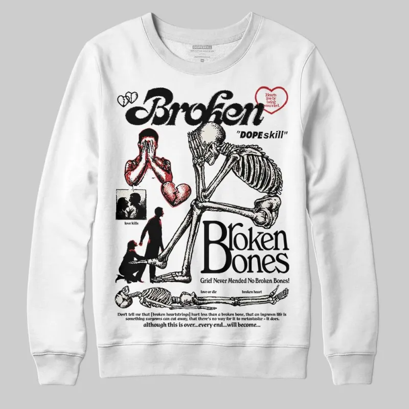 Nigel Sylvester x “Nitro” 1s DopeSkill Sweatshirt Broken Bones Graphic sold by DopeSkill