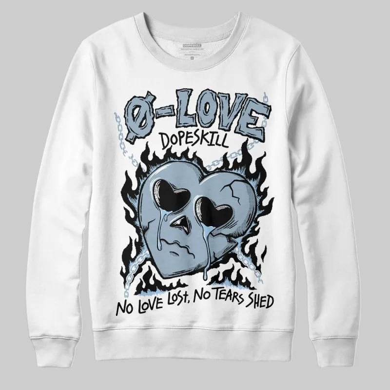 Blue Suede 40s DopeSkill Sweatshirt Crying Heart Graphic sold by DopeSkill