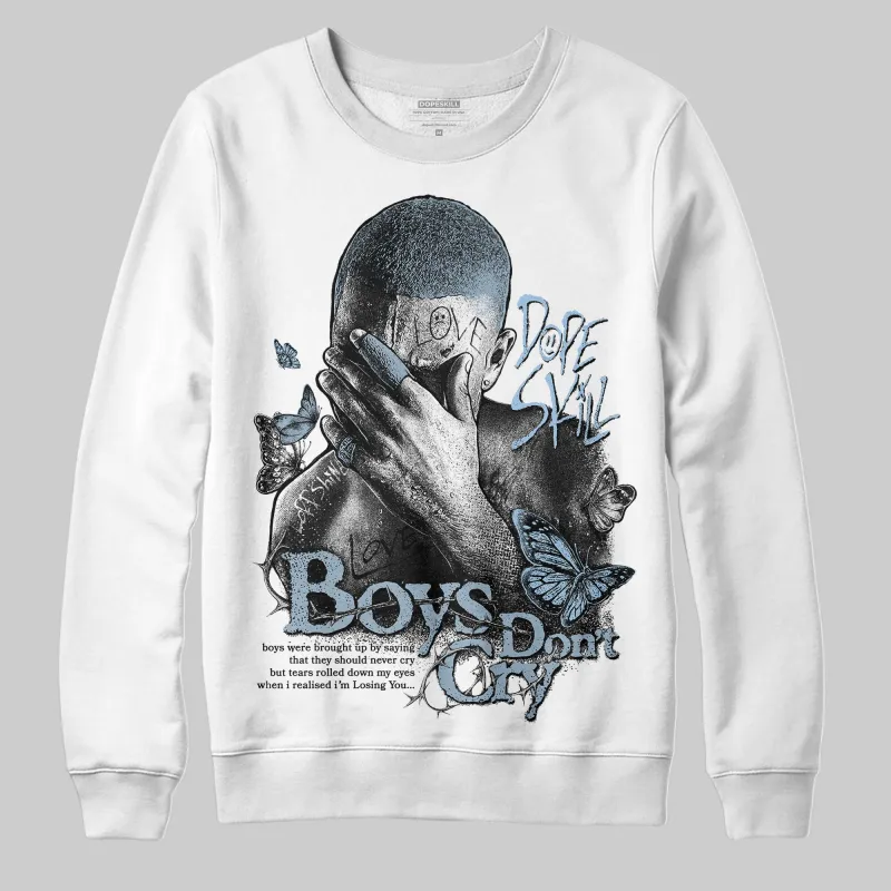 Blue Suede 40s DopeSkill Sweatshirt Boys Don't Cry Graphic sold by DopeSkill