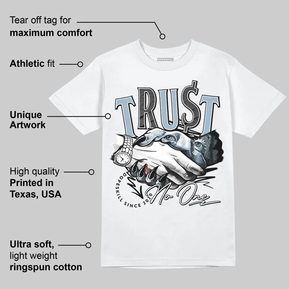 Blue Suede 40s DopeSkill T-Shirt Trust No One Graphic sold by DopeSkill product image thumbnail 3