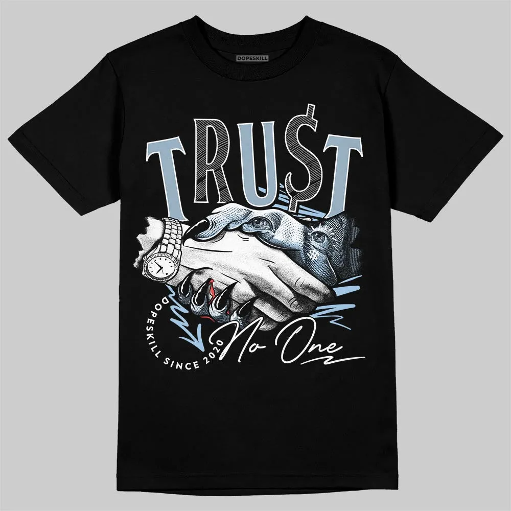 Blue Suede 40s DopeSkill T-Shirt Trust No One Graphic sold by DopeSkill product image thumbnail 2