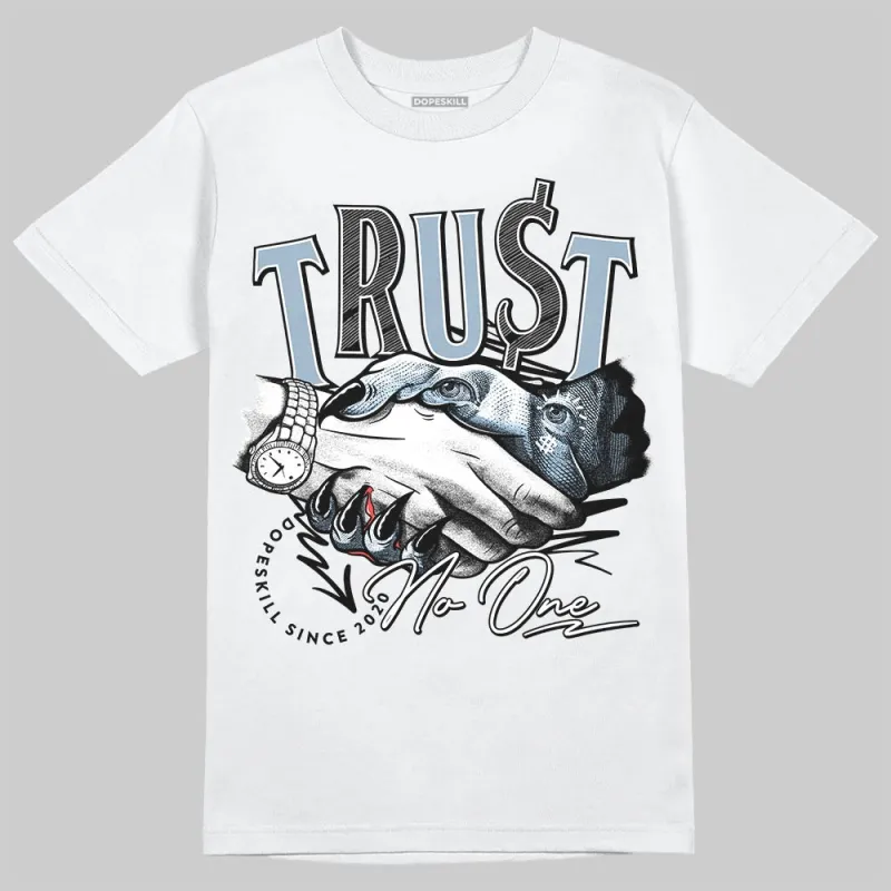 Blue Suede 40s DopeSkill T-Shirt Trust No One Graphic sold by DopeSkill