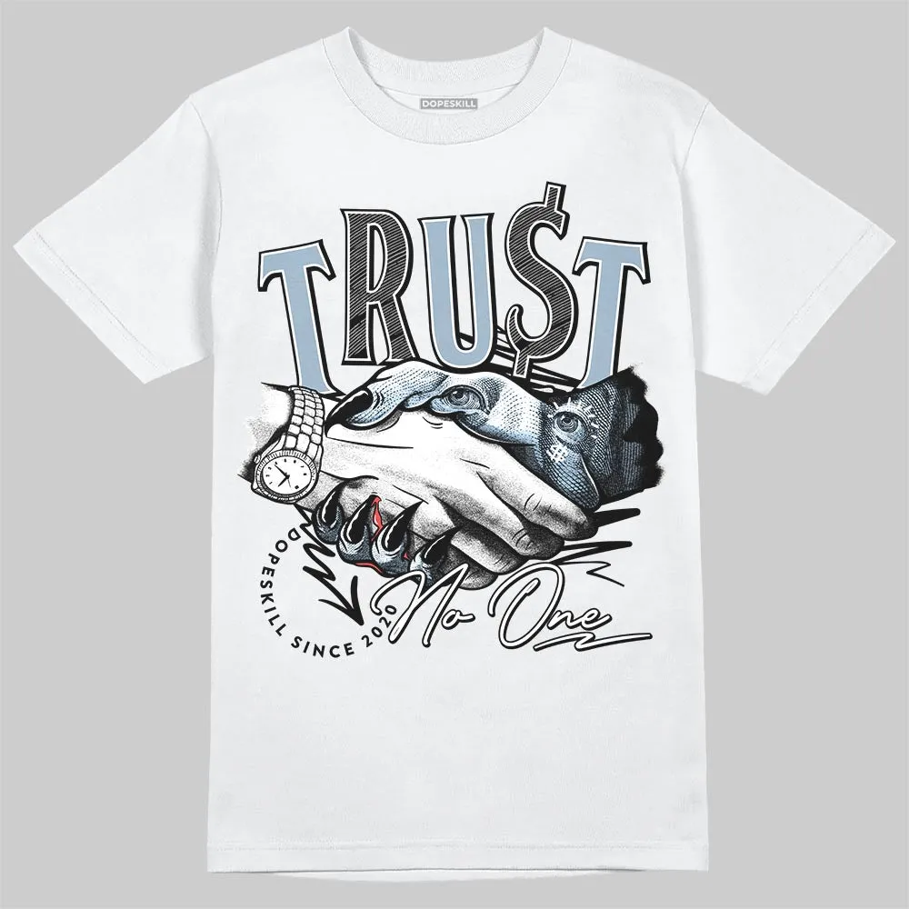 Blue Suede 40s DopeSkill T-Shirt Trust No One Graphic sold by DopeSkill