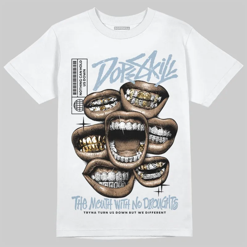 Blue Suede 40s DopeSkill T-Shirt The Mouth With No Droughts Graphic sold by DopeSkill