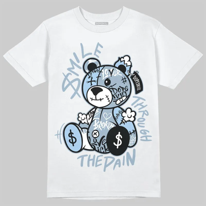 Blue Suede 40s DopeSkill T-Shirt Smile Through The Pain Graphic sold by DopeSkill